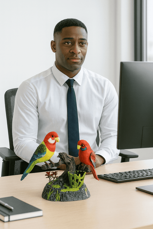 Decoration Birds 2025 🐦 – A Colorful Touch for Your Home & Desk 🏠