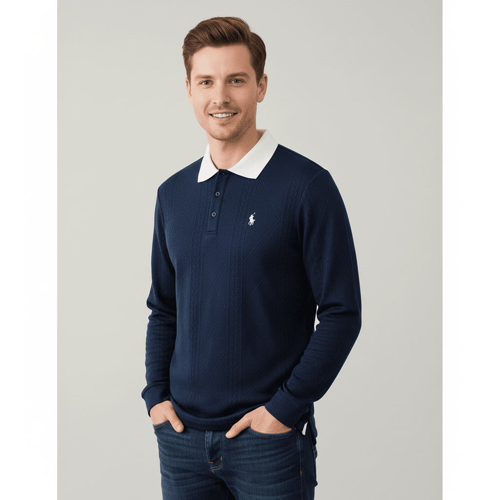 Italian Style Men's Polo 2025✨