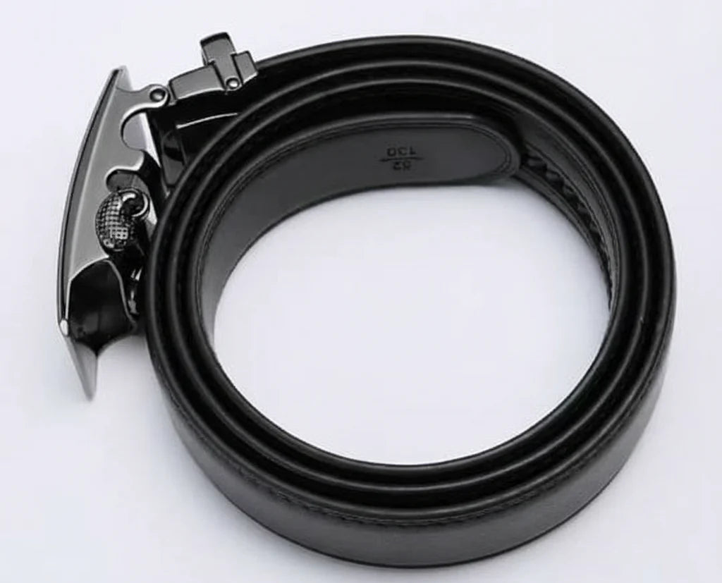 Men’s Premium Automatic Ratchet Leather Belt – 4-Piece Pack