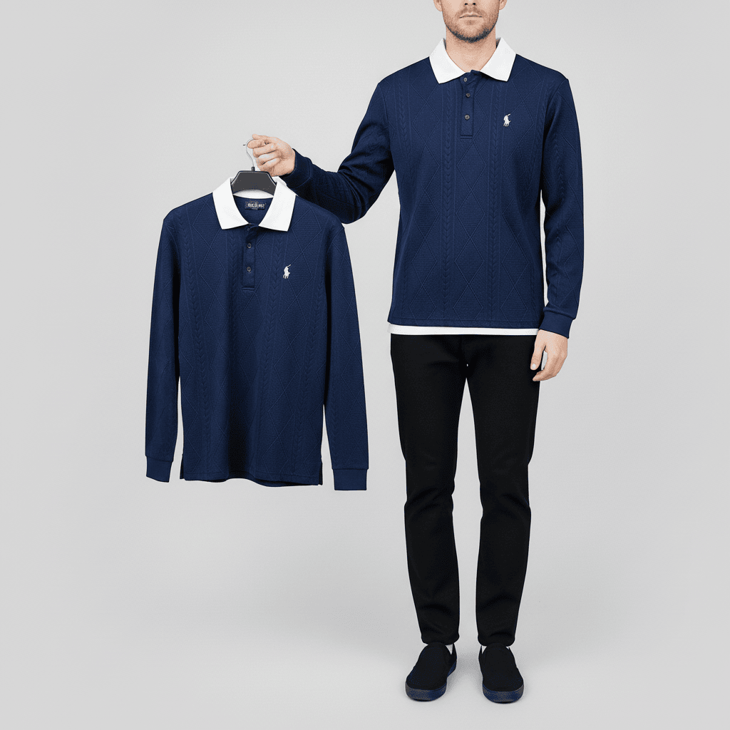 Italian Style Men's Polo 2025✨