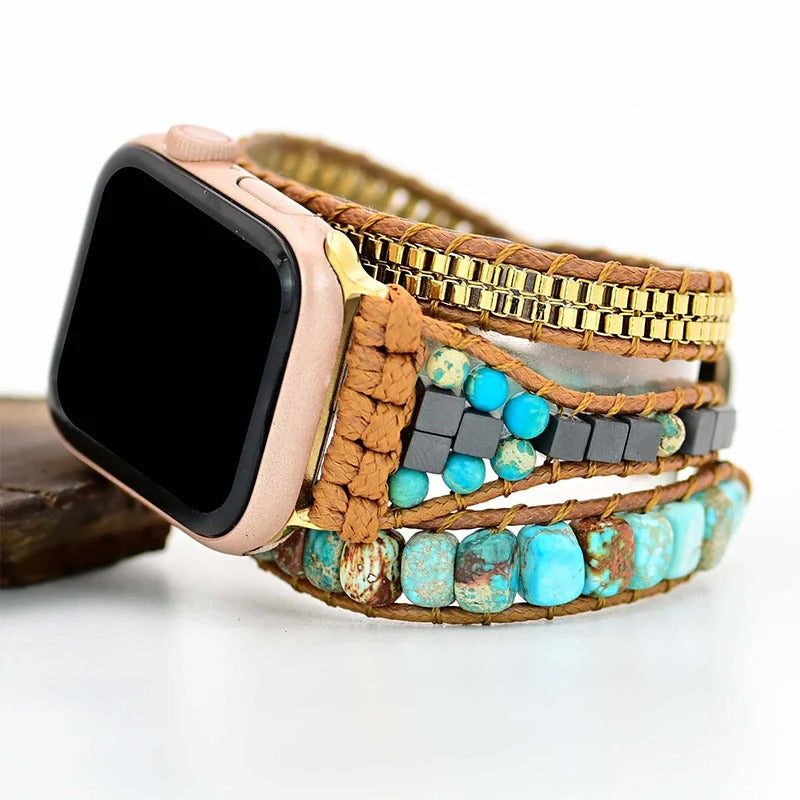 Turquoise Boho Smartwatch Band - For woman🌴