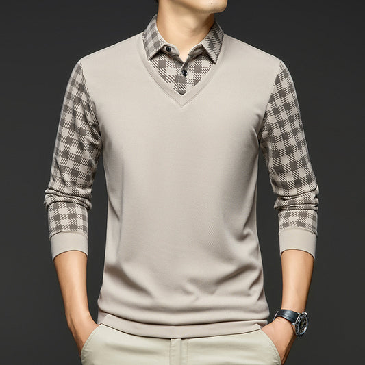 Brave Valvet Men’s Premium Full-Sleeve Textured Polo T-Shirt –  2026✨